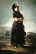 Francisco de Goya Portrait of Mariana Waldstein, 9th Marchioness of de Santa Cruz oil painting